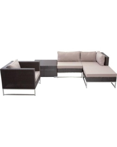 Salon de jardin modulable Mirage 5 places