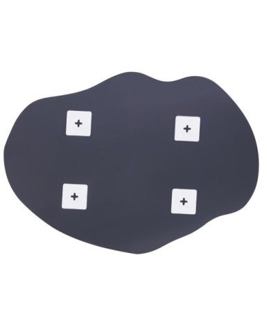 Miroir en verre argenté 70x50