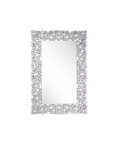 Miroir en verre argenté 90x60