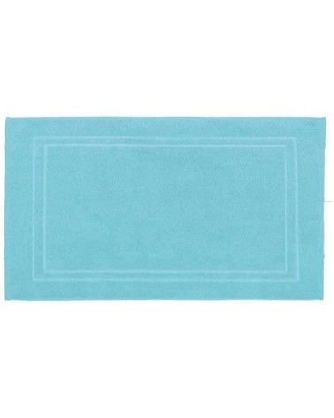 Tapis de bain 900gr/m²  bleu turquoise 50x80 cm