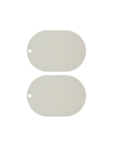 Set de table blanc en silicone H33x46cm