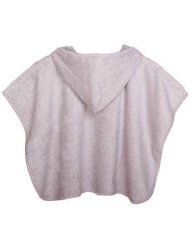 Poncho Eponge 0/24 mois Coton bio Iris