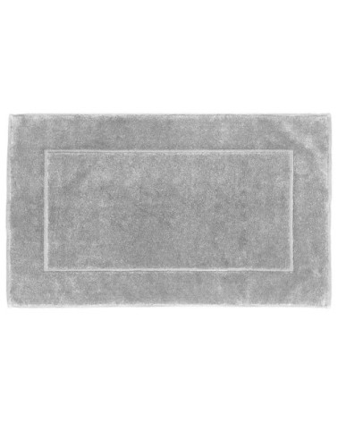 Grand tapis de bain zéro twist 1000gr/m²  gris perle  60x100 cm