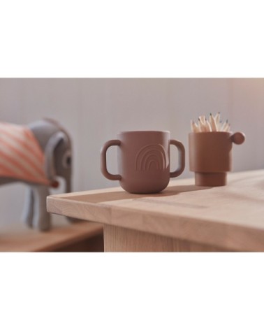 Tasse gris en silicone H7,5x11x6,5cm