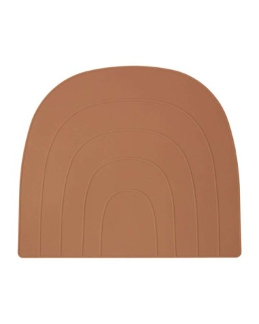 Sets de table marron en silicone H0,2x34x41cm