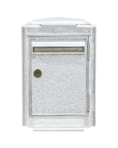 Boîte aux lettres en aluminium petit modèle 1945 alu