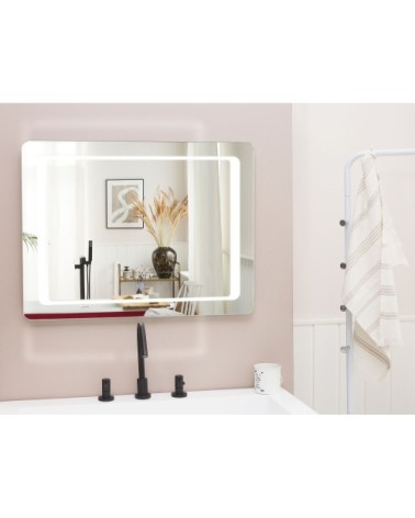 Miroir en verre argenté 60x80