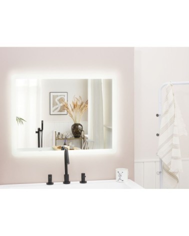 Miroir en verre argenté 60x80