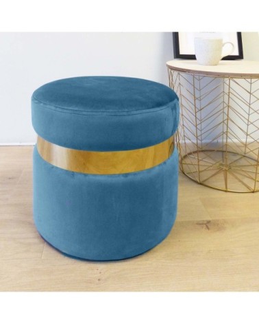 Pouf rond Milo