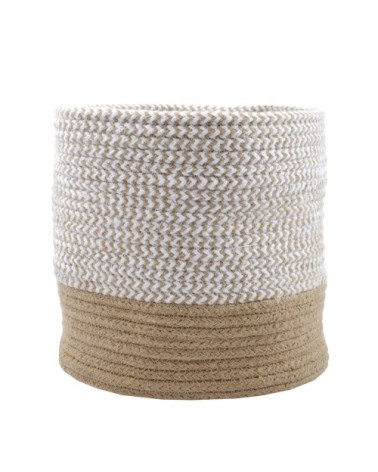 Paniers ou cache-pot en coton - Lot de 3