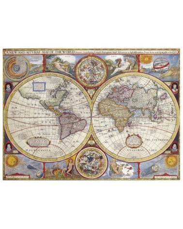 Tableau - Cartographie ancienne Carte No. 43 80x100cm