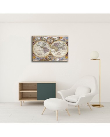 Tableau - Cartographie ancienne Carte No. 43 80x100cm