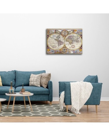 Tableau - Cartographie ancienne Carte No. 43 80x100cm