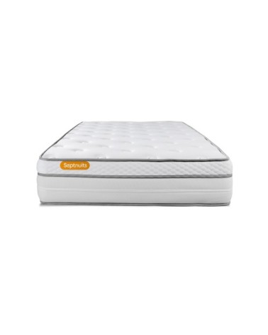 Matelas 90x200 Ressorts et mémoire de forme - Equilibré