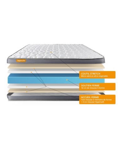 Matelas 90x190 Mémoire de forme - Ferme