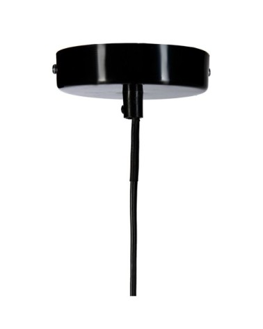 Suspension en fil métallique noir