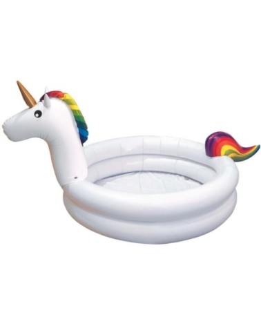 Piscinette gonflable licorne 130 cm