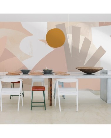 Papier peint panoramique cercle vaillant jour 255 x 250