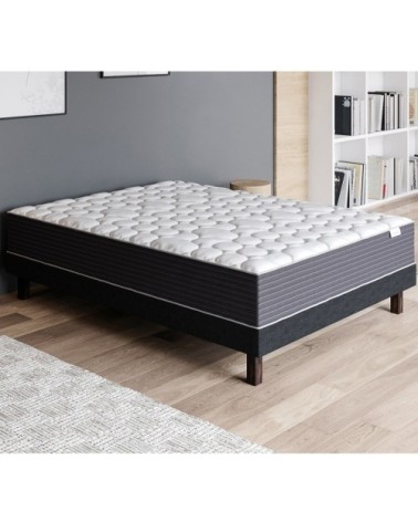 Ensemble Matelas 90x190 Mémoire de forme + Sommier