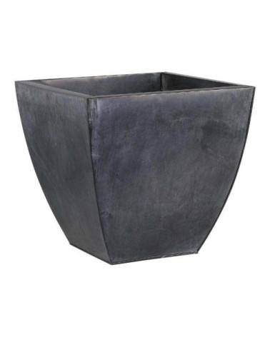 Cache pot en zinc noir (lot de 3)