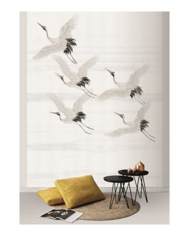 Papier peint panoramique intissé oiseaux 200x280cm