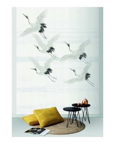 Papier peint panoramique intissé oiseaux 200x280cm