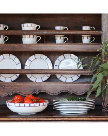 Assiette creuse Porcelaine Blanc 20 cm