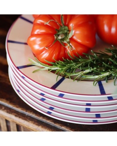 Assiette plate Porcelaine Blanc 26,50 cm