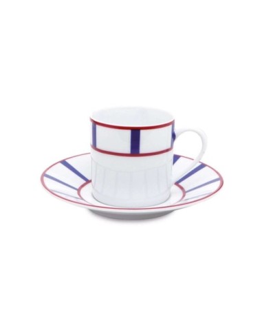 Tasse à café Porcelaine Blanc 6 cm