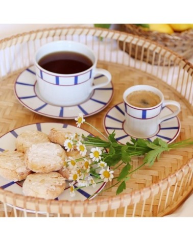 Tasse à café Porcelaine Blanc 6 cm