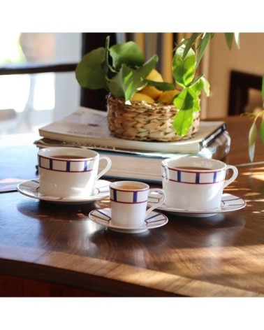 Tasse à café Porcelaine Blanc 6 cm