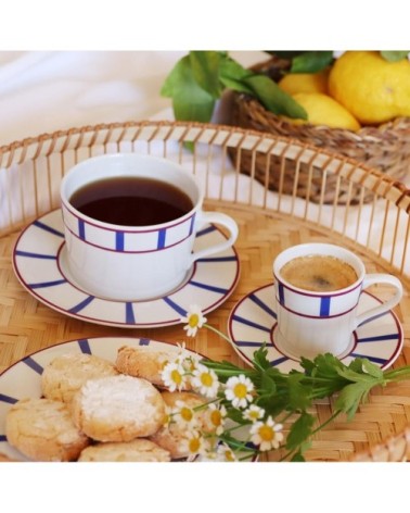 Tasse à déjeuner Porcelaine Blanc 10 cm