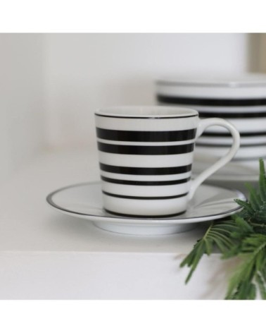 Tasse à café Porcelaine Blanc 12 cm