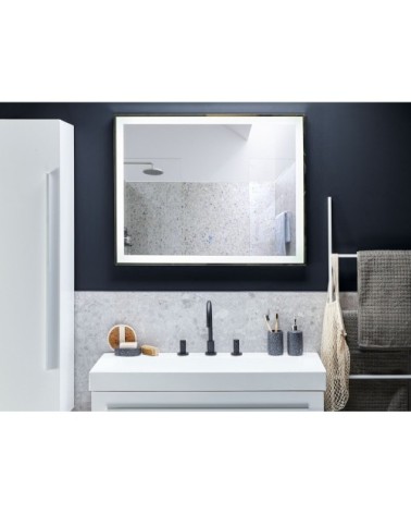 Miroir en verre argenté 70x90