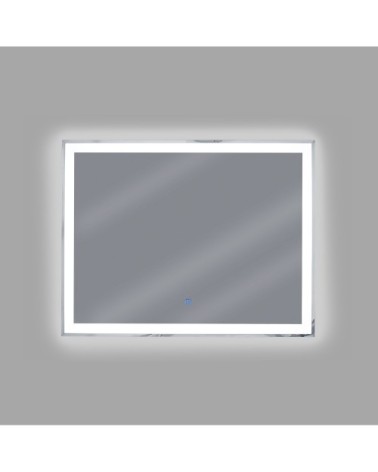 Miroir en verre argenté 70x90