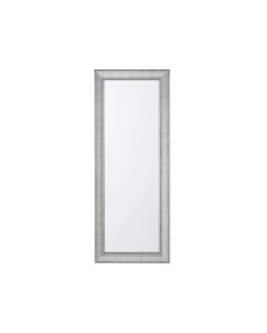 Miroir en matériaux synthétiques argenté 130x50