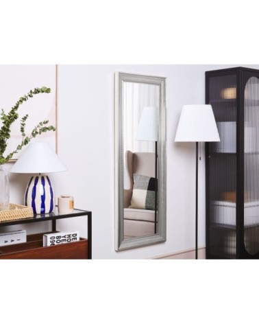 Miroir en matériaux synthétiques argenté 130x50