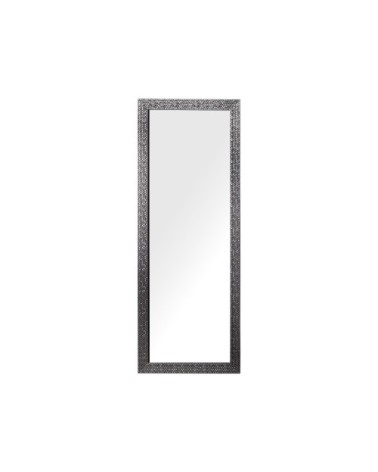 Miroir en matériaux synthétiques argenté 130x50