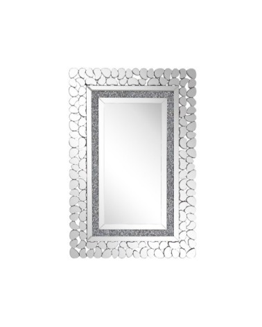 Miroir en verre argenté 90x60