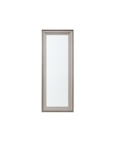 Miroir en matériaux synthétiques argenté 130x50