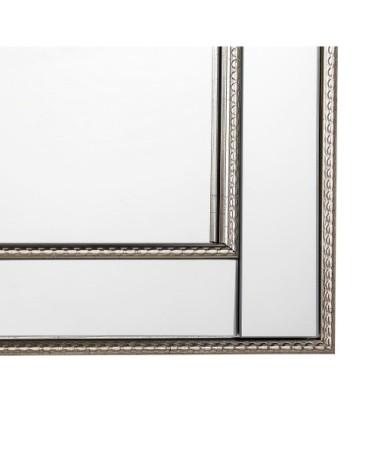Miroir en matériaux synthétiques argenté 90x60