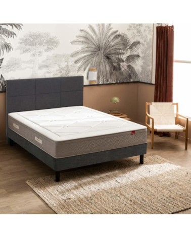 Matelas ressorts multi-actif et laine 120x190