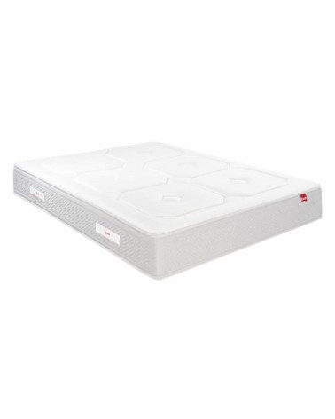 Matelas ressorts ensachés, cachemire et soie 120x190