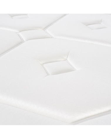 Matelas ressorts ensachés, cachemire et soie 120x190