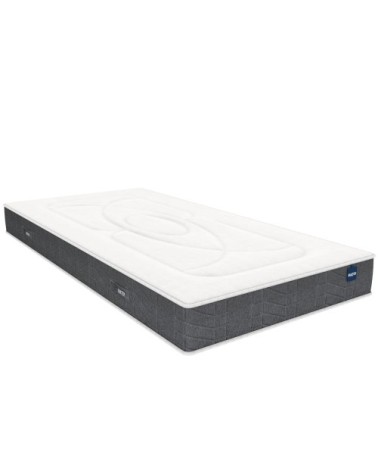 Matelas nano, mémoire de forme, coton et laine 90x200 24 cm