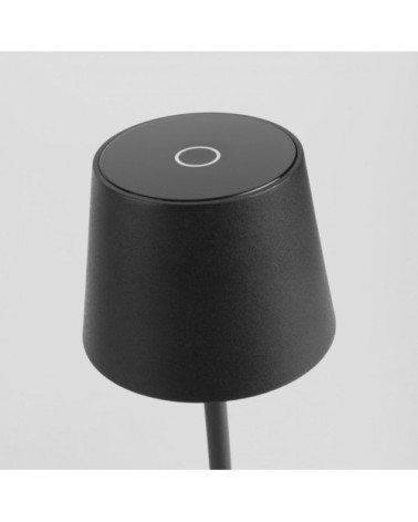 Lampe de Table LED Portable Int./Ext. Noire