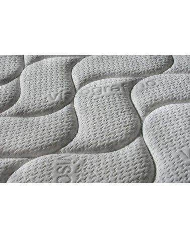 Matelas mousse sept zones confort athèrmique 160X200