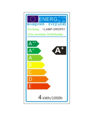 Lampe en fer noir mat