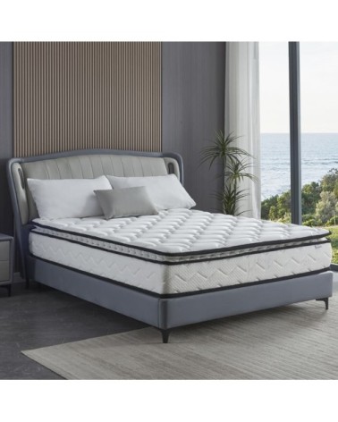 Matelas à mémoire de forme soutien mi ferme 140x190 cm