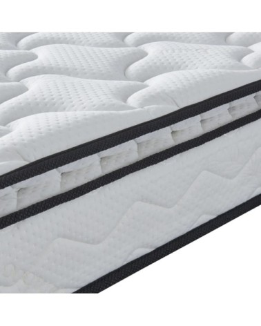 Matelas à mémoire de forme soutien mi ferme 140x190 cm